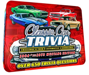 Mustang Trivia Spiel - Classic Car Edition (1964.5-1973 Mustangs) Quiz Kartenspiel - Bild 1 von 10