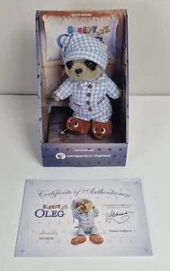 Compare The Market Meerkat Sleepy Oleg Plush Teddy Bear Boxed With Certificate - Picture 1 of 8