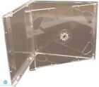 Double CD Jewel Case 10.4mm Standard for 2 CD with Clear FOLD-OUT Tray HQ AAA