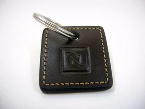 Portachiavi da Collezione: N Logo Pelle Design Quadrato Bella Qualità - Foto 1 di 4