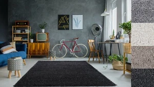 Anti-Skid Solid Shaggy Area Rug Fluffy Living Room Bedroom Home Floor Carpet Mat - Picture 1 of 22