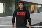 Herren Hoodie Rocky Balboa Boxer Gym Silvester Stallon Kapuzenjacke Pullover