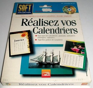 Réalisez vos calendriers... en toute simplicité. Windows 3.1/311. - Photo 1/2