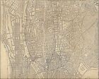Manhattan Bronx Ny 1908 Detailed Street Map