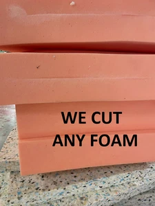 FOAM SHEETS - CUT TO SIZE -HIGH  SOFT MEDIUM DENSITY cushion/sofa UPHOLSTERY - Picture 1 of 6