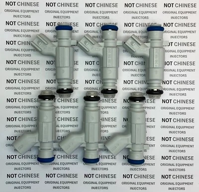 6 nuevos inyectores de combustible Bosch GM OEM 2005-06 Cadillac CTS 2,8 L 12586373 0280156248 Foto 1 de 3