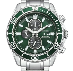 Orologio subacqueo Citizen PROMASTER ECO-DRIVE - crono 20 BAR WR UVP * 399 EUR CA0820-50X - Foto 1 di 4