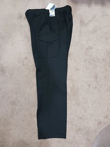 Blauer Womens Side-Pocket Polyester Pants, Liquid Repellent, Black, #8655W - Picture 1 of 6