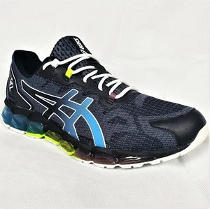 Size 10 US Men's Shoes Asics Gel-Quantum 360 6 Black/Aizuri Blue 1201a062-008 - Bild 1 von 6