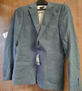 Structure Modern Fit Men's Sportcoat Navy Blazer/Denim Color Size Small - Picture 1 of 4