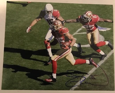 FOTO 8x10 firmada por Eric Reid 49ers (V. Cardinals) ~ certificado de autenticidad y foto de prueba Foto 1 de 2