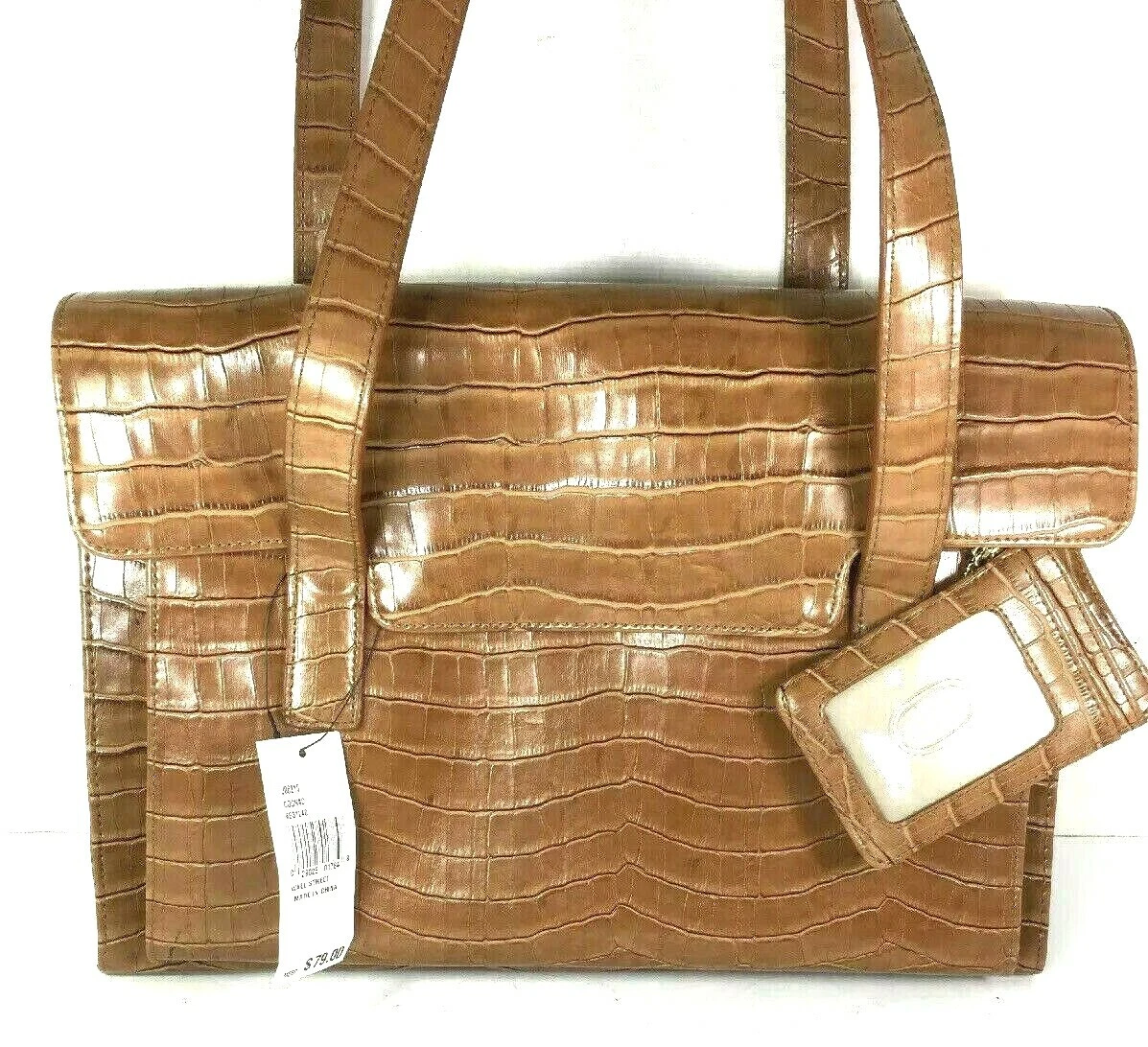 Jones New York Brown Faux Leather Bags & Handbags for Women for