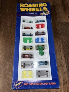 MIDGE TOY Roaring Wheels Vintage die cast Race Car Set. 1978 Factory Sealed - Picture 1 of 16