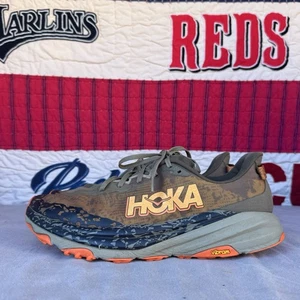 Talla 12d - Tenis para correr Hoka One One Speedgoat para hombre talla verde 1147791 AQL - Imagen 1 de 11