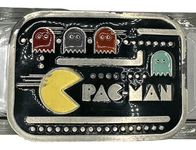 Videojuego Arcade Pac-Man Años 80 De Colección Pacman Metal Cinturón Hebilla Esmalte, Atari, 2186 Foto 1 de 4