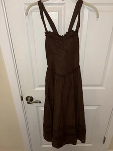 American Eagle Brown Summer Dress In Size XS-NWT - Picture 1 of 2