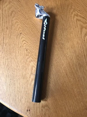 КАРБОНОВЫЙ ПОДСЕДЕЛЬНЫЙ ШТЫРЬ TIFOSI 27,2 ММ НОВЫЙ БЕЗ КОРОБКИ - Изображение 1 из 4