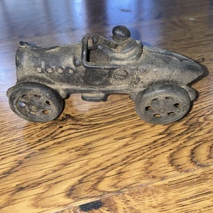 Vintage 1920's AC Williams? Cast Iron Boat Tail Speedster Race Car 5 1/4" - Picture 1 of 6