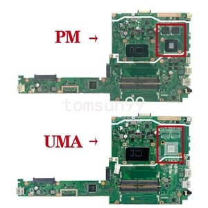 For ASUS X407U X407UA X407UV X407UAR X407UBR X407UFR X407UF Motherboard I3 I5 I7 - Afbeelding 1 van 6