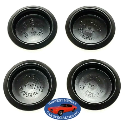Tapones de carrocería central de plástico tamaño agujero Ford Lincoln Mercury 1 1/2" 4 piezas VX Foto 1 de 4