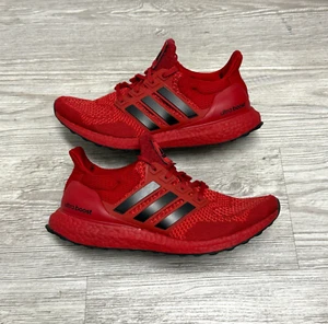 Adidas UltraBoost 1.0 2020 para hombre 8,5 NCAA Pack Nebraska Cornhuskers triple rojo - Imagen 1 de 8