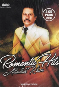 Limited Edition Romantic Hits Of Attaullah Khan - Pakistani CD 4 Disc Pack - Picture 1 of 2