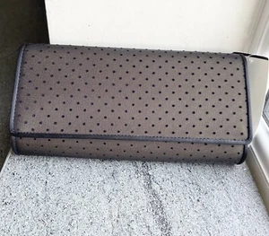 LK Bennett Juliet Black Spot Mesh Clutch Bag/bag For Women Party Gift For Her - Picture 1 of 7