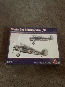 Paula Models Gloster Gladiator Mk. 1/11 1:72 Scale Item #72059 NEW Sealed - Picture 1 of 2