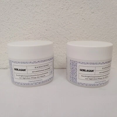 GEHWOL 2 x 50 ml Gerlasan Handcreme mit Lavendelöl Panthenol im Tiegel pflegt schützt