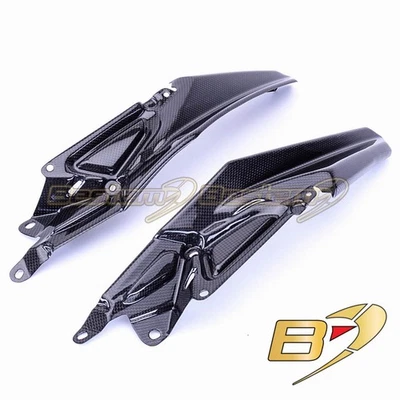 Paneles de tablero Triumph Tiger 800 100 % fibra de carbono (L+R) Foto 1 de 4