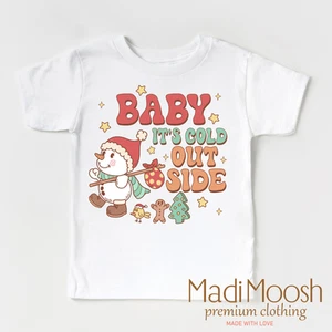 Baby It's Cold Outside Christmas Shirt - Picture 1 of 6