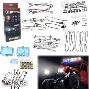 GT. Power 4 LED Lichtsystem für TRX RC Traxxas Rock Crawler Defender - Bild 1 von 11