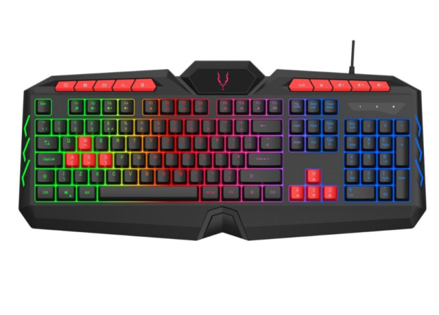 Havit Teclado mecânico, teclado compacto com fio para PC com teclado  numérico vermelho para jogos, teclado mecânico de 89 teclas para  computador/laptop (preto)