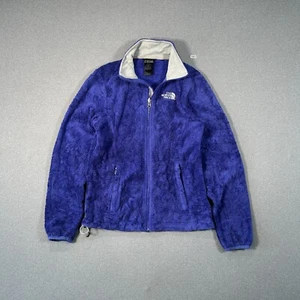 Jersey polar The North Face cremallera completa pelo de peluche púrpura azul X-pequeño polar - Imagen 1 de 12