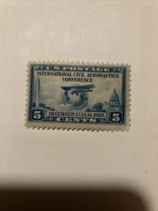 vintage postage stamp International Civil aeronautics confrence - Picture 1 of 2