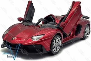 Exclusive Pull Back Die-cast Car Scale Model +Sound Light Mini Auto Toy Kids - Picture 1 of 7