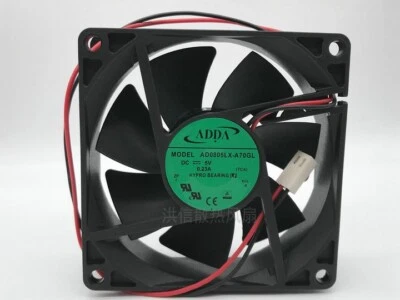 DDA AD0805LX-A70GL 5V 0.23A 8CM 8025 80mm cooling fan 2pin - Image 1 of 3
