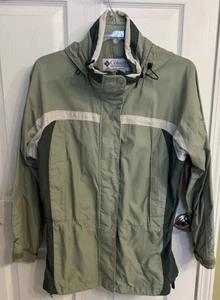 Columbia Womens Interchangeable Green Jacket Size L - Picture 1 of 9