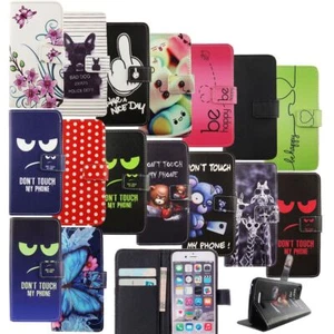 Etui ochronne na telefon komórkowy Pokrowiec Case Cover Portfel Sztuczna skóra 360 stopni Funkcja podstawki - Zdjęcie 1 z 55
