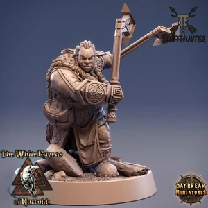 Dwarf Glimma Twilight - 32mm 75mm Tabletop Miniature Figure D&D Fantasy RP - Picture 1 of 4