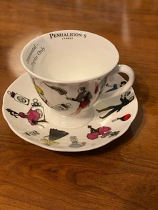 Penhaligon's London Limited Edition Porcelain Tea Cup and Saucer-Rare-NIB - Picture 1 of 10