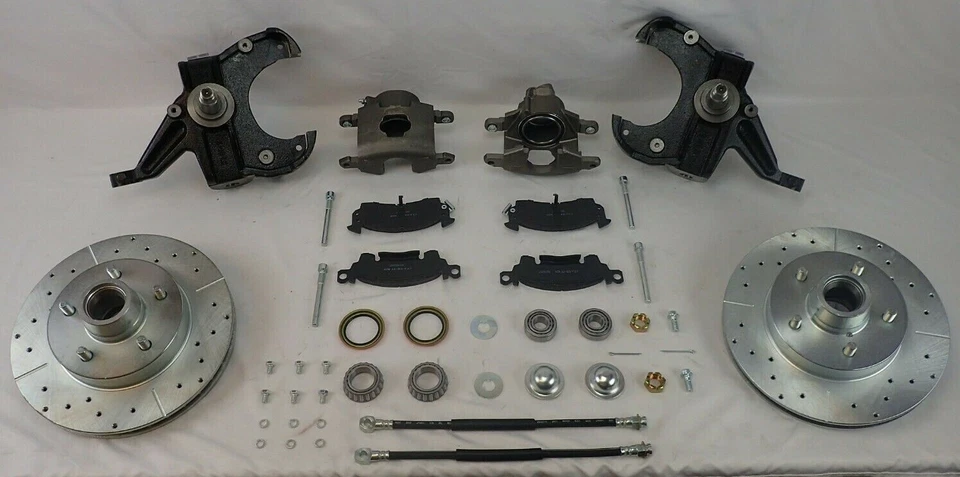 Chevrolet Gmc Chevy c10 camioneta conversión freno de disco 5 husillos de caída de terminales  Foto 1 de 1
