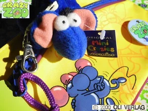 π Mordillo VINTAGE 2000 ASTUCCIO + Peluche Moschettone Plush Bean Bag Topo π - Foto 1 di 24