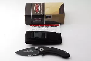 Microtech Knives Whaleshark Black Serrated 167-2 Knife - Picture 1 of 24