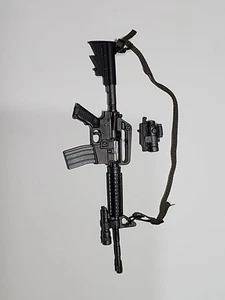 Figura de acción 1:6 Segunda Guerra Mundial M4 SOPMOD pistola rifle arma 12" - Imagen 1 de 5