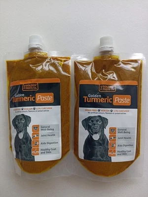Golden Paste for Dogs - 2x200g | Turmeric Supplement | The Golden Paste Company