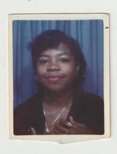 CABINA DE FOTOS VINTAGE - BONITA MUJER AFROAMERICANA - Imagen 1 de 1