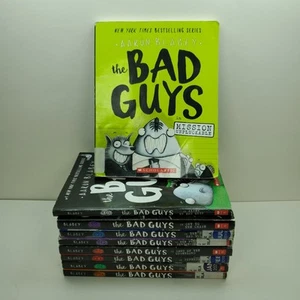 The Bad Guys Books by Aaron Blabey Set Lot Series x9 Paperback Ex Library - Picture 1 of 5