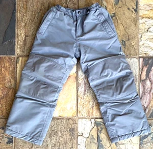 Lands End Squall Waterproof Snow Pants-Gray-Youth Size 6 - Picture 1 of 4