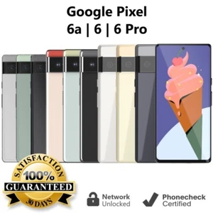 Google Pixel 6 | 6a | 6 Pro 128GB | 256GB Unlocked T-Mobile AT&T  Verizon - Poor - Afbeelding 1 van 4
